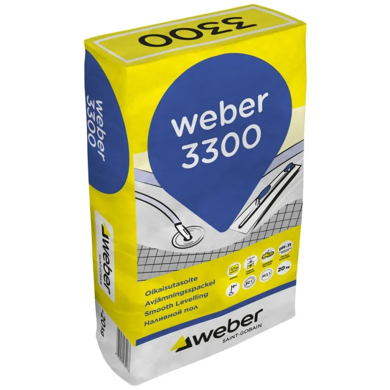 Weber 3300 Oikaisutasoite 20 kg