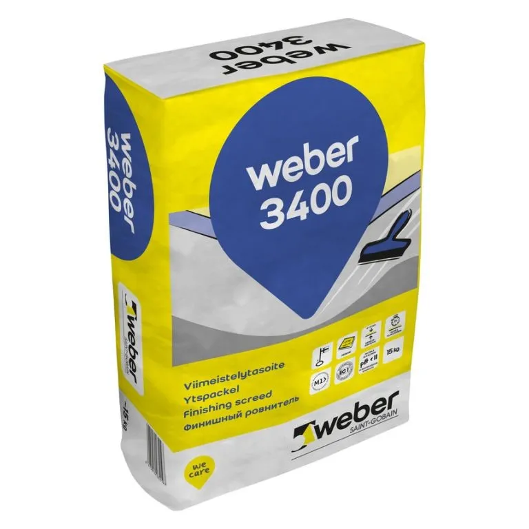 Weber 3400 Viimeistelytasoite 15 kg