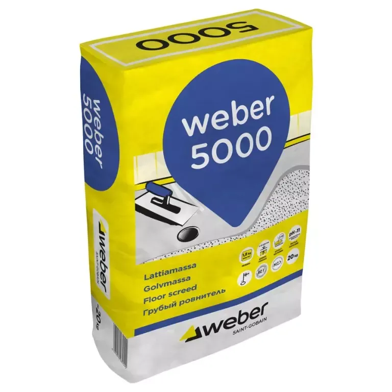 Weber 5000 Lattiamassa 20 kg