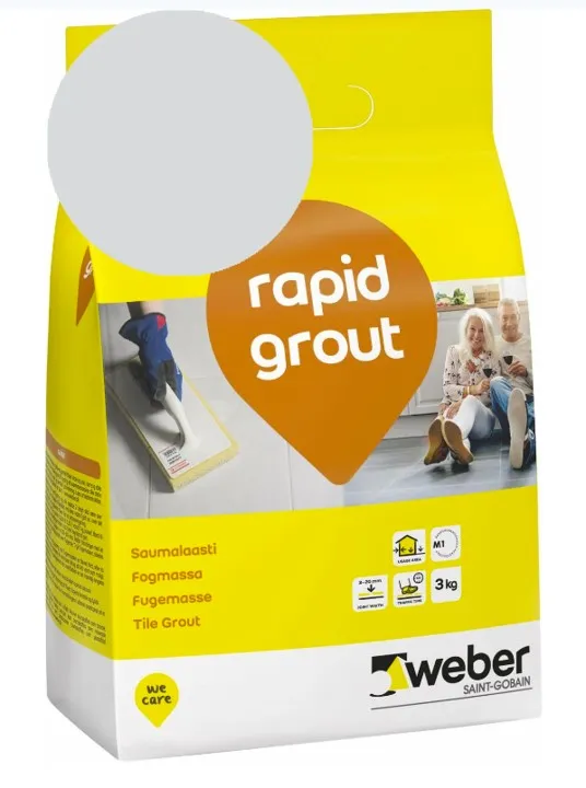 weber classic grout 13 Silvergrey 3 kg