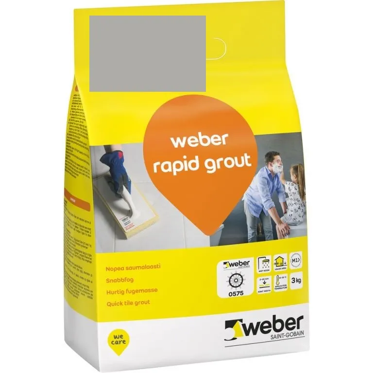 weber rapid grout 16 Grey 3 kg