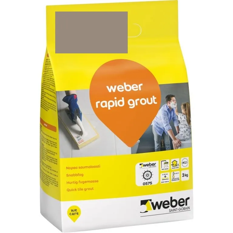 weber rapid grout 34 Nougat 3 kg