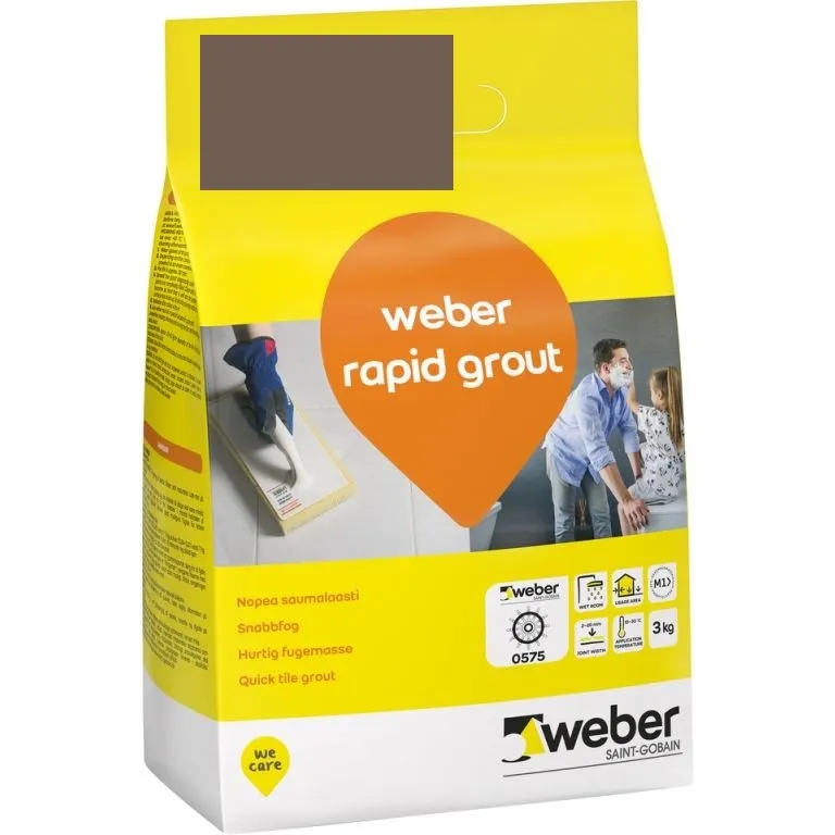 weber rapid grout 36 Mocca 3 kg
