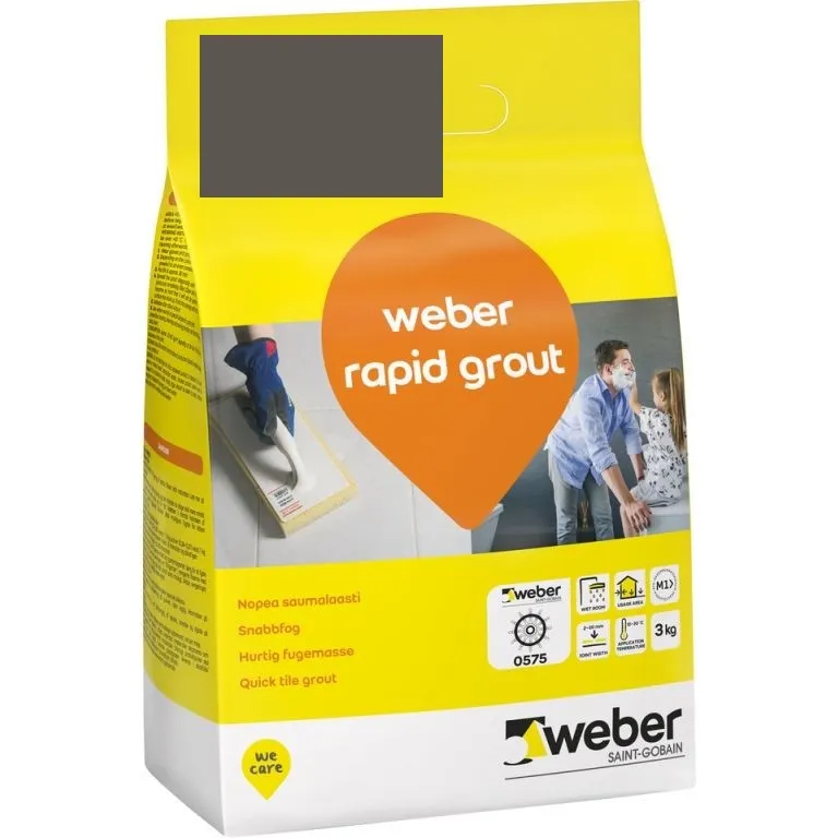 weber rapid grout 37 Chocolate 3 kg