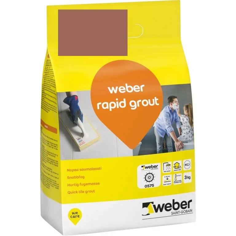 weber rapid grout 39 Brick 3 kg