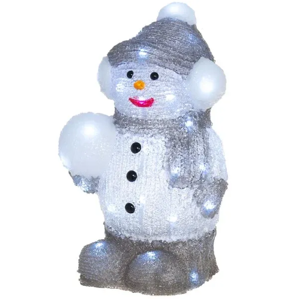 Lumiukko Led 31 cm 40 valoa Finnlumor