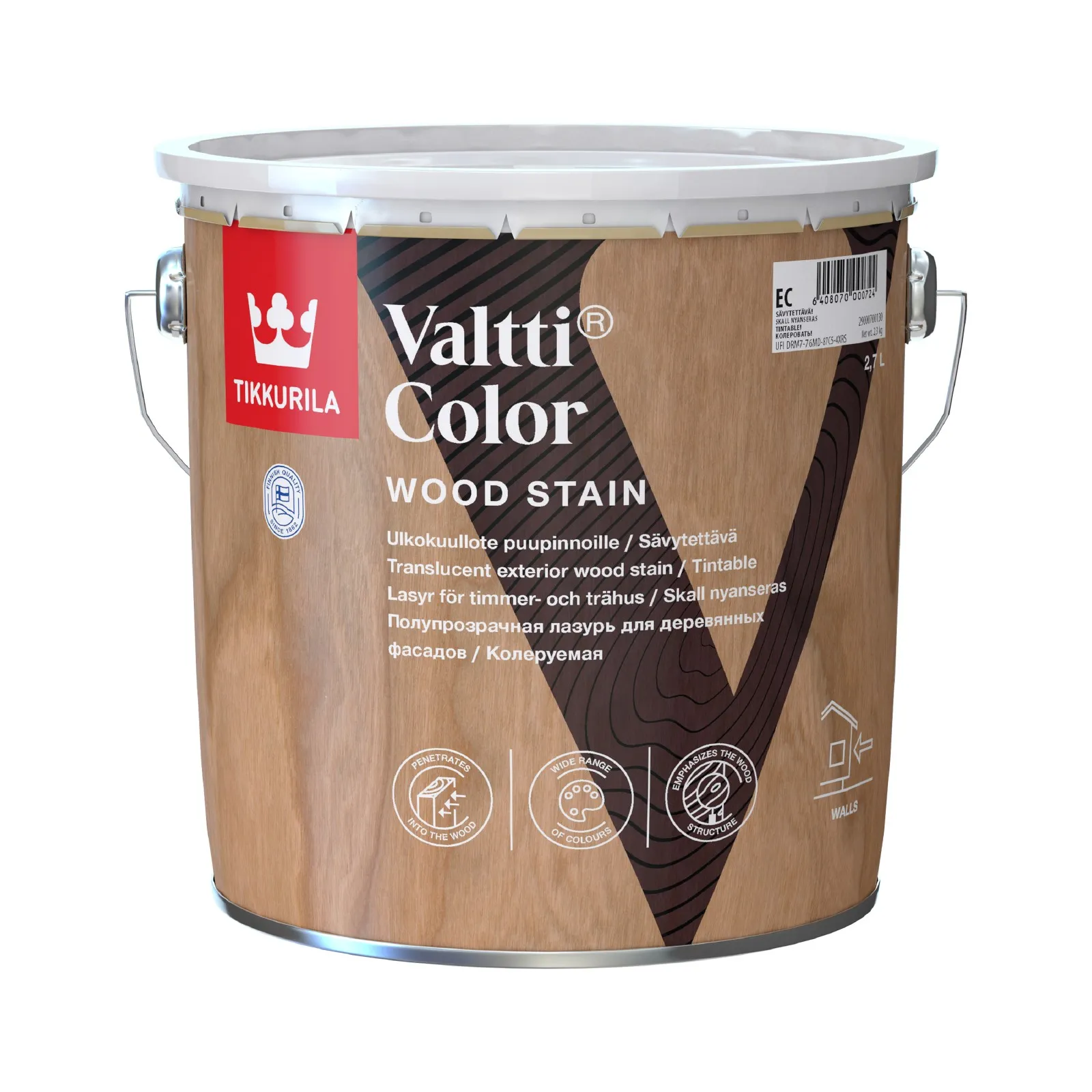 Valtti Color Clear EC 2,7L