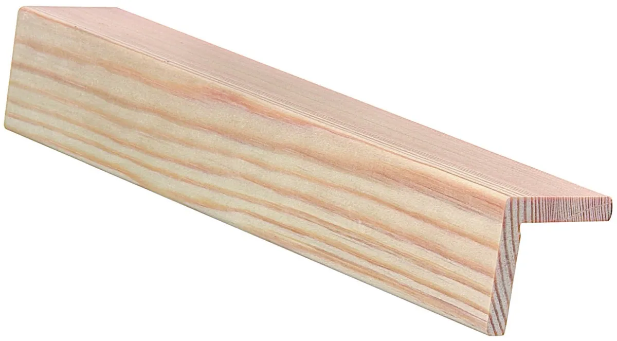 Reunalista 40x40/35x3000 puuvalmis mänty