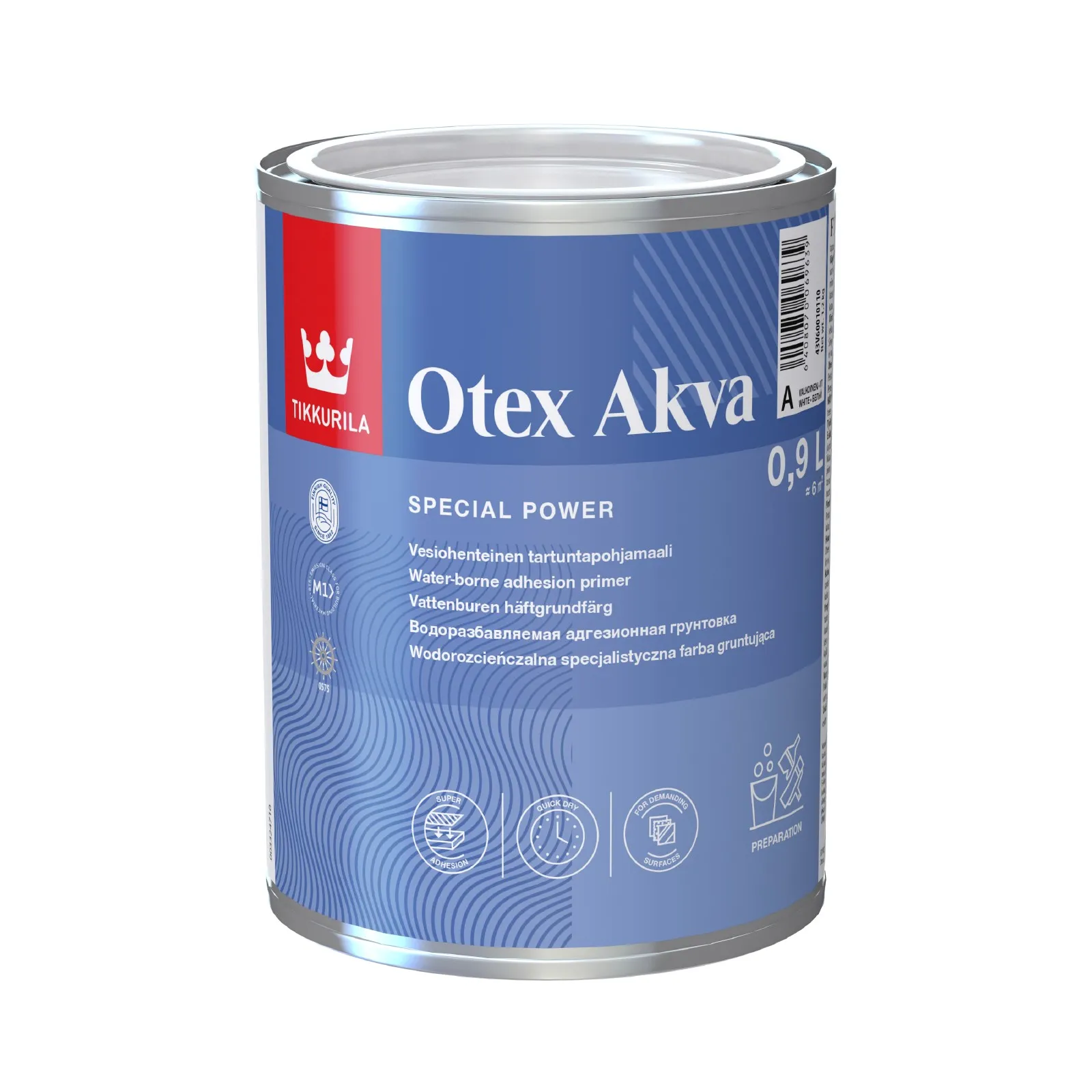 Otex Akva Pohjamaali 0,9L