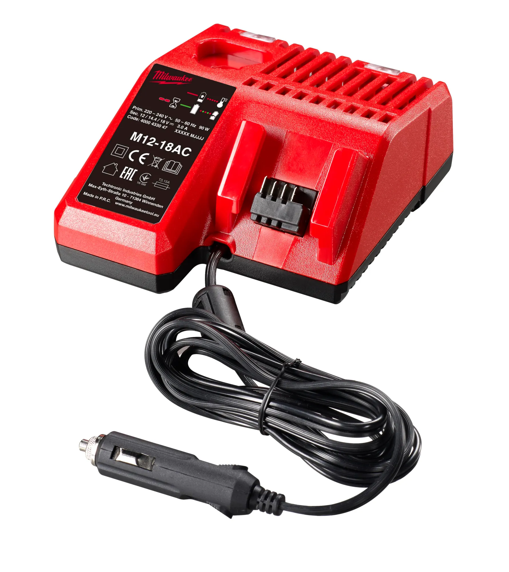 Milwaukee M12-18AC autolaturi