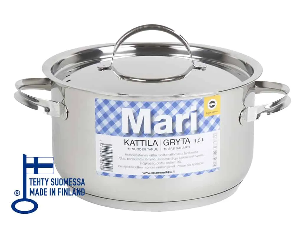 Mari kattila 1,5 L