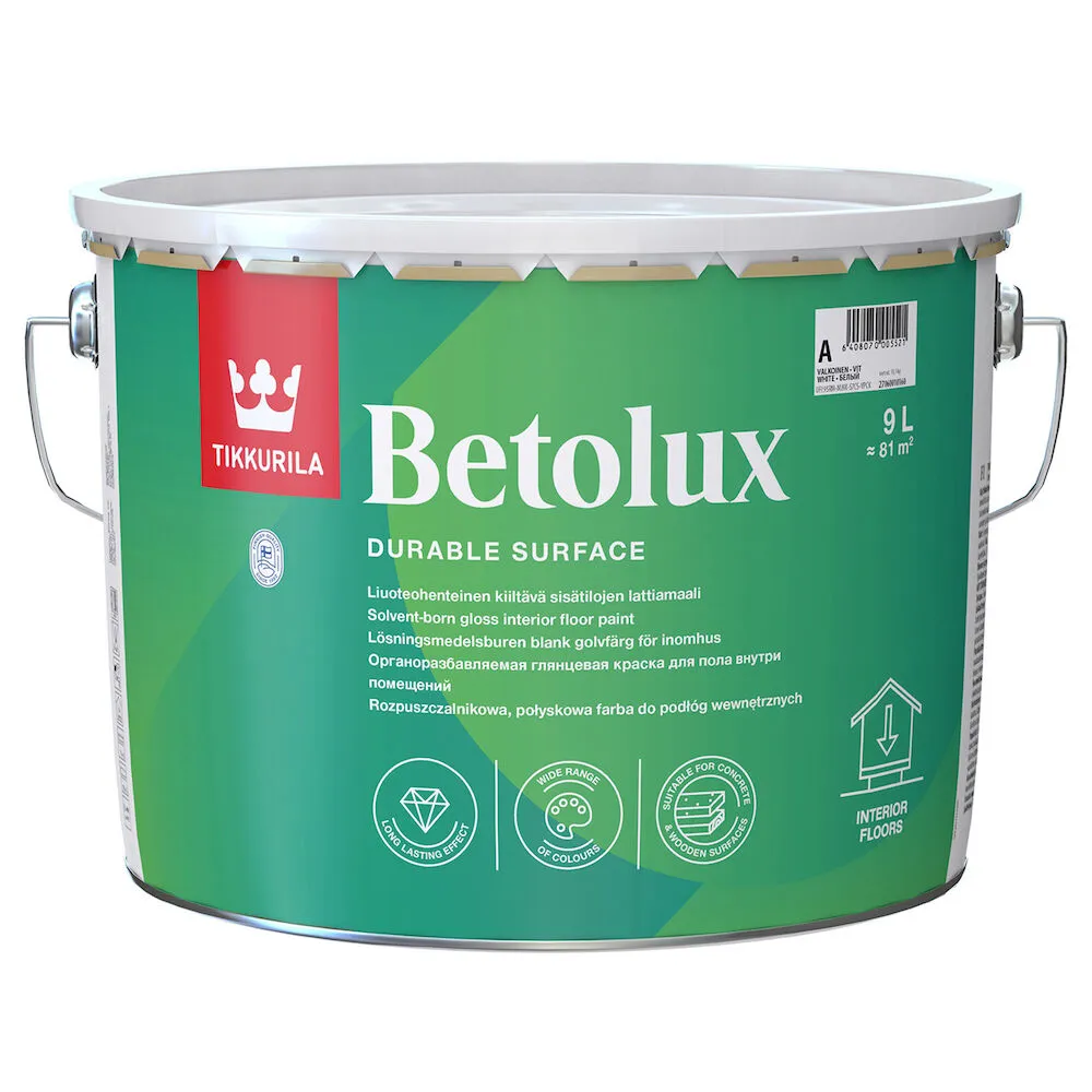 Betolux A 9L lattiamaali