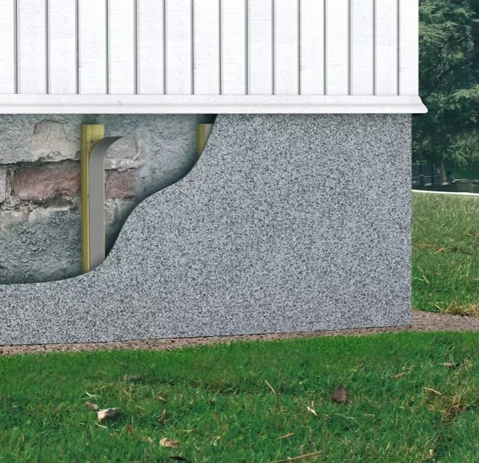 Sokkelilevy Steni 595x2395mm harmaa