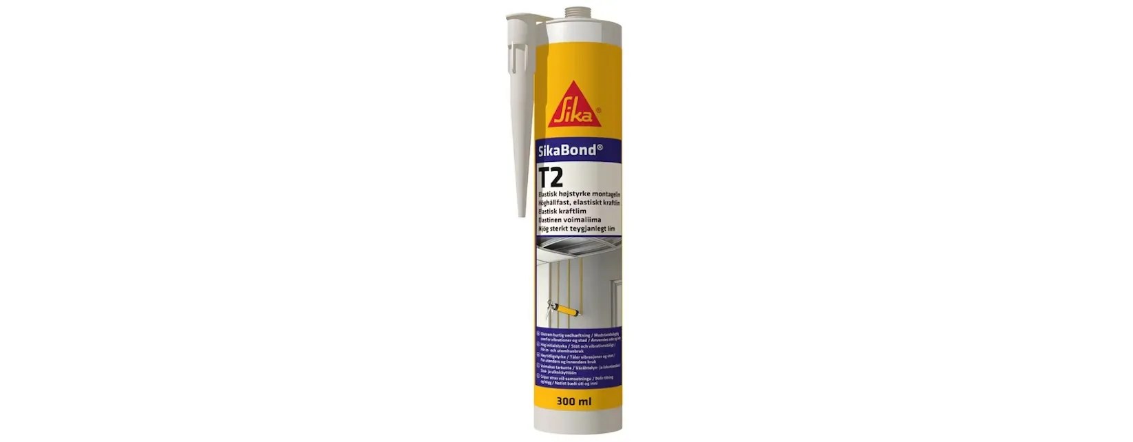 Sikabond T2 310ml elastinen PU-pohjainen