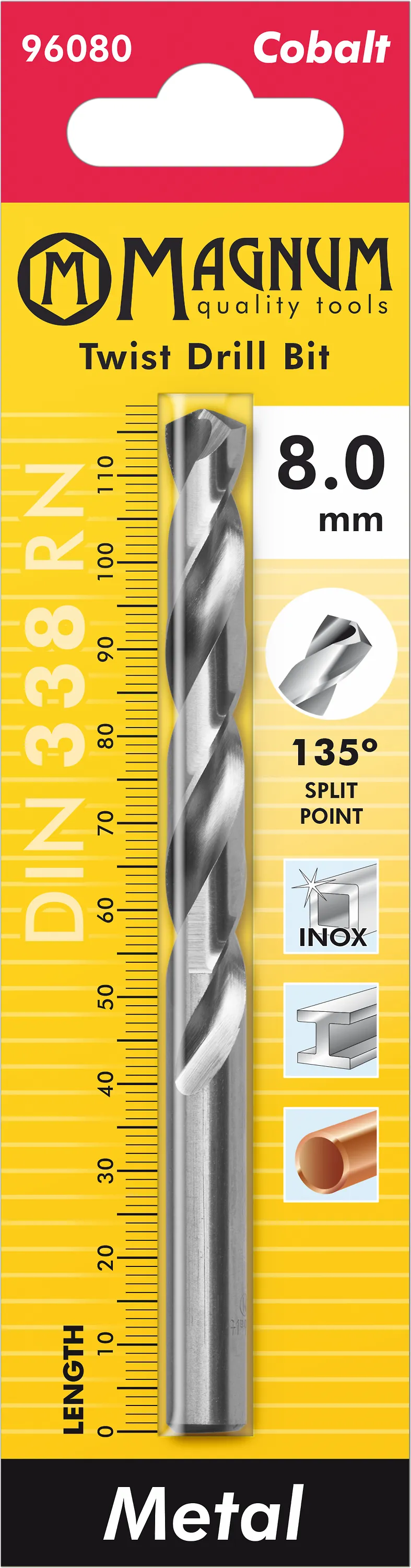 Poranterä Cobalt 13,0mm