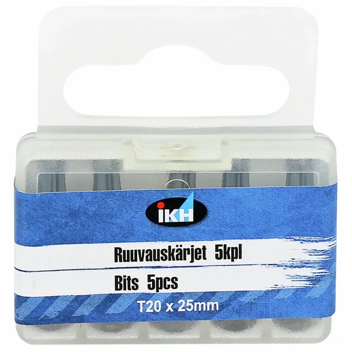 RUUVAUSKÄRKI 5KPL 25MM T20 VÄRIRENGAS