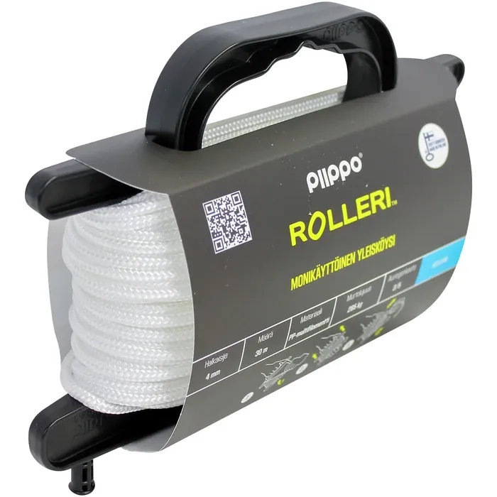 ROLLERI 4MM*30M VALKOINEN