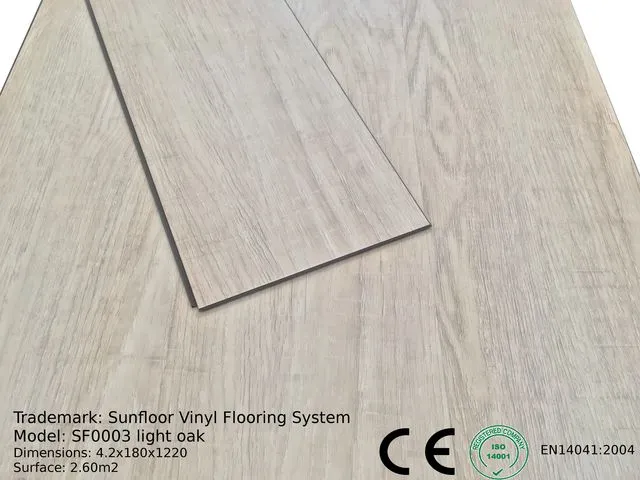 SUNFLOOR 003 WHITE PINE 2,196M2 SPC