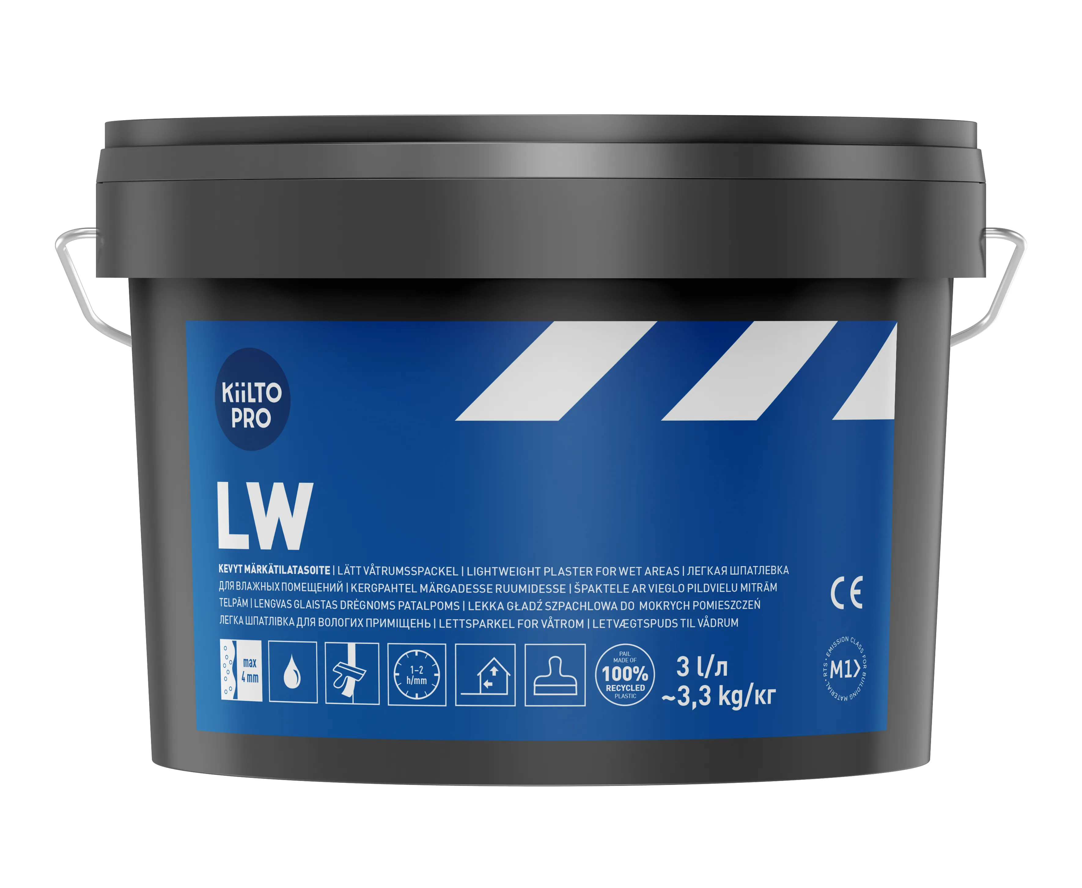 Kiilto Pro LW Kevyt märkätilatasoite