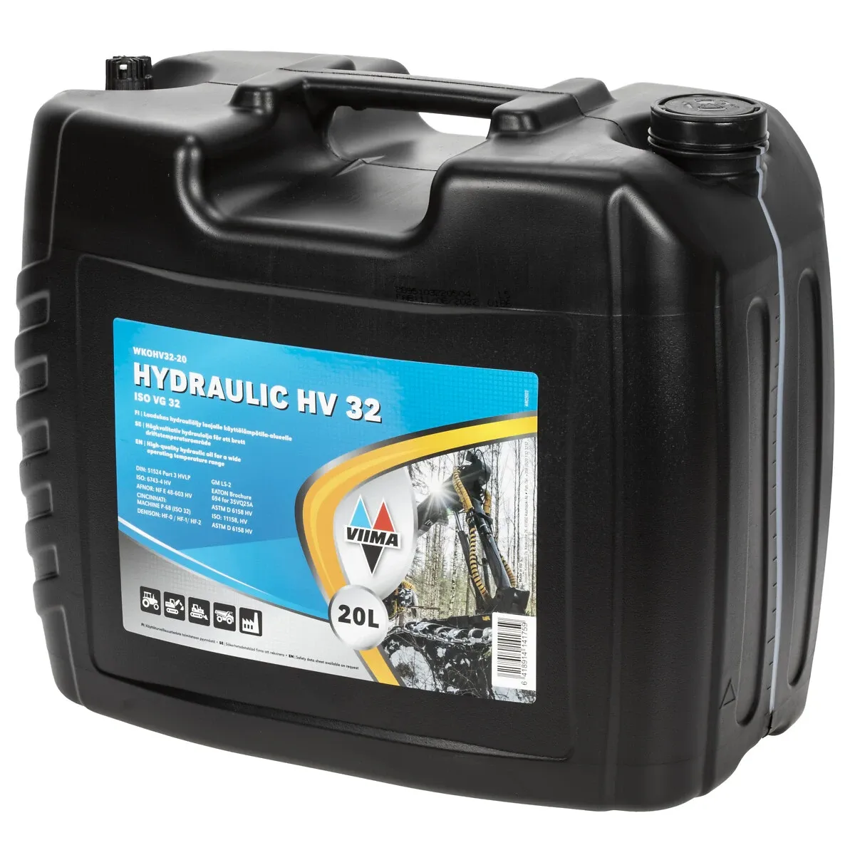 HYDRAULIC HV 32 20L HYDRAULIÖLJY