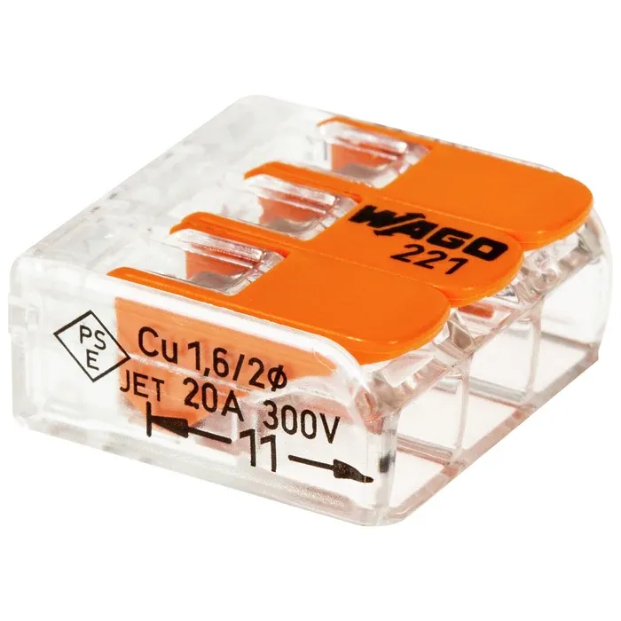 RASIALIITIN WAGO 221 3-OS 5KPL