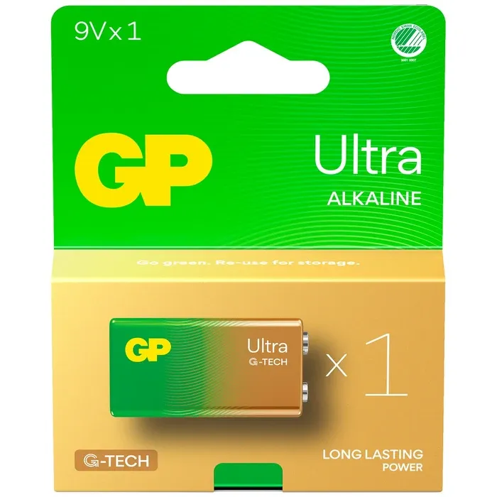 PARISTO 9V/6LF22 ULTRA ALKALINE 1KPL G-TECH