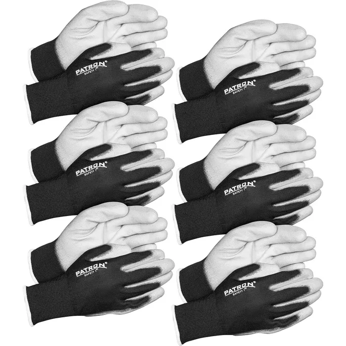 TYÖKÄSINEET 8 PU-PINNOITE 6PR